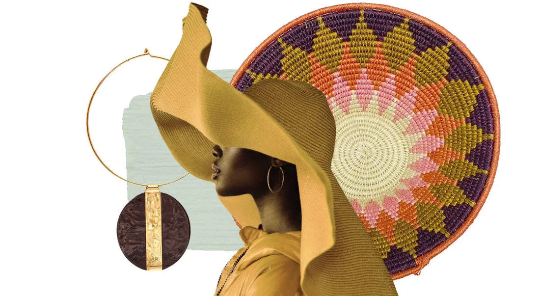 54kibo's pure shea butter and round straw bag showcase some of the best gifts for women.
