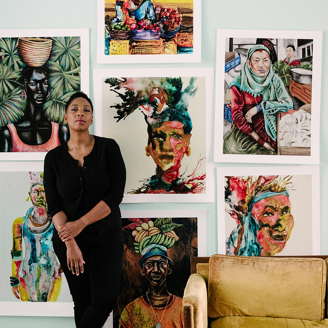 TRADITIONAL AFRICAN PAINTINGS THROUGH MODERN LENS - 54kibo