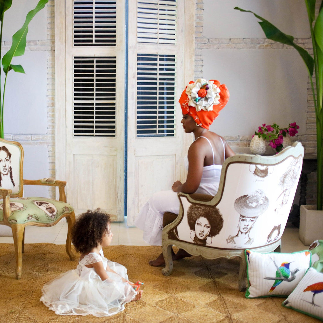 YAEL ET VALERIE’S ELEGANTLY DETAILED AFROCENTRIC FABRICS - 54kibo