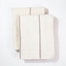 Addis Gray Striped Hand Towel Set 2