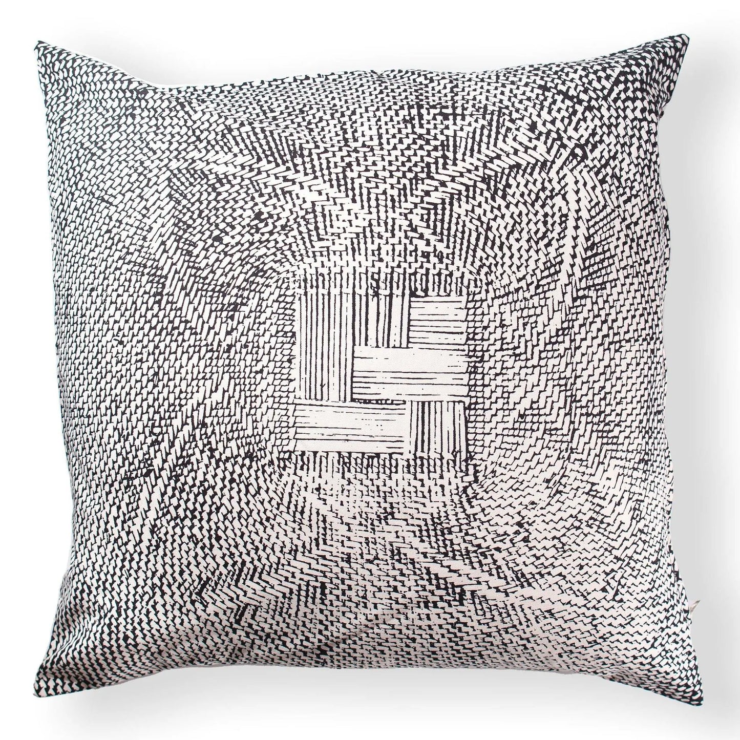 Binga Black White Throw Pillows