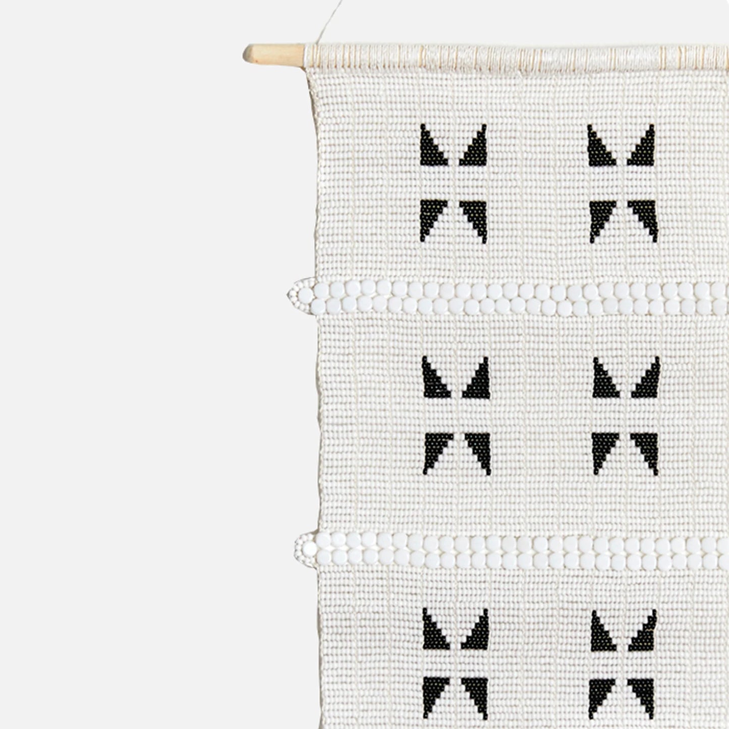 black and white textured wall art