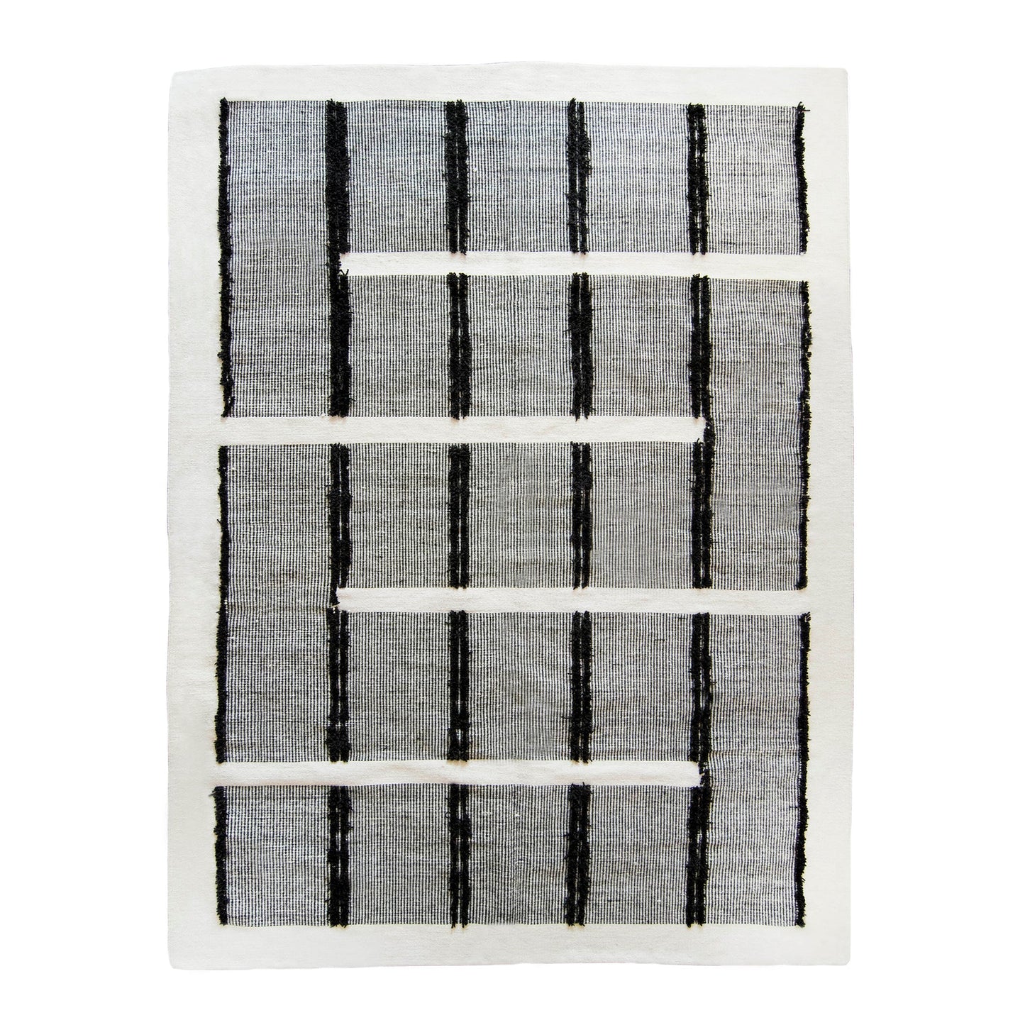 black area rug