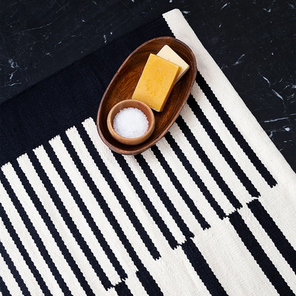 black bath mats