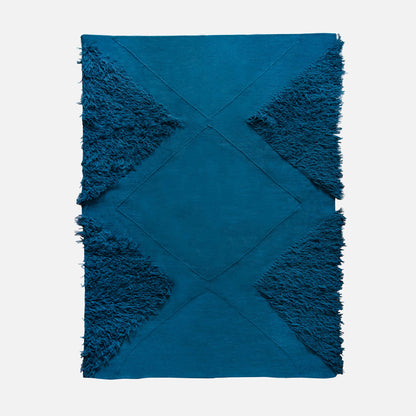 blue rug