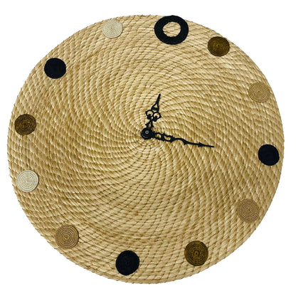 Brown Decorative Wall Clock