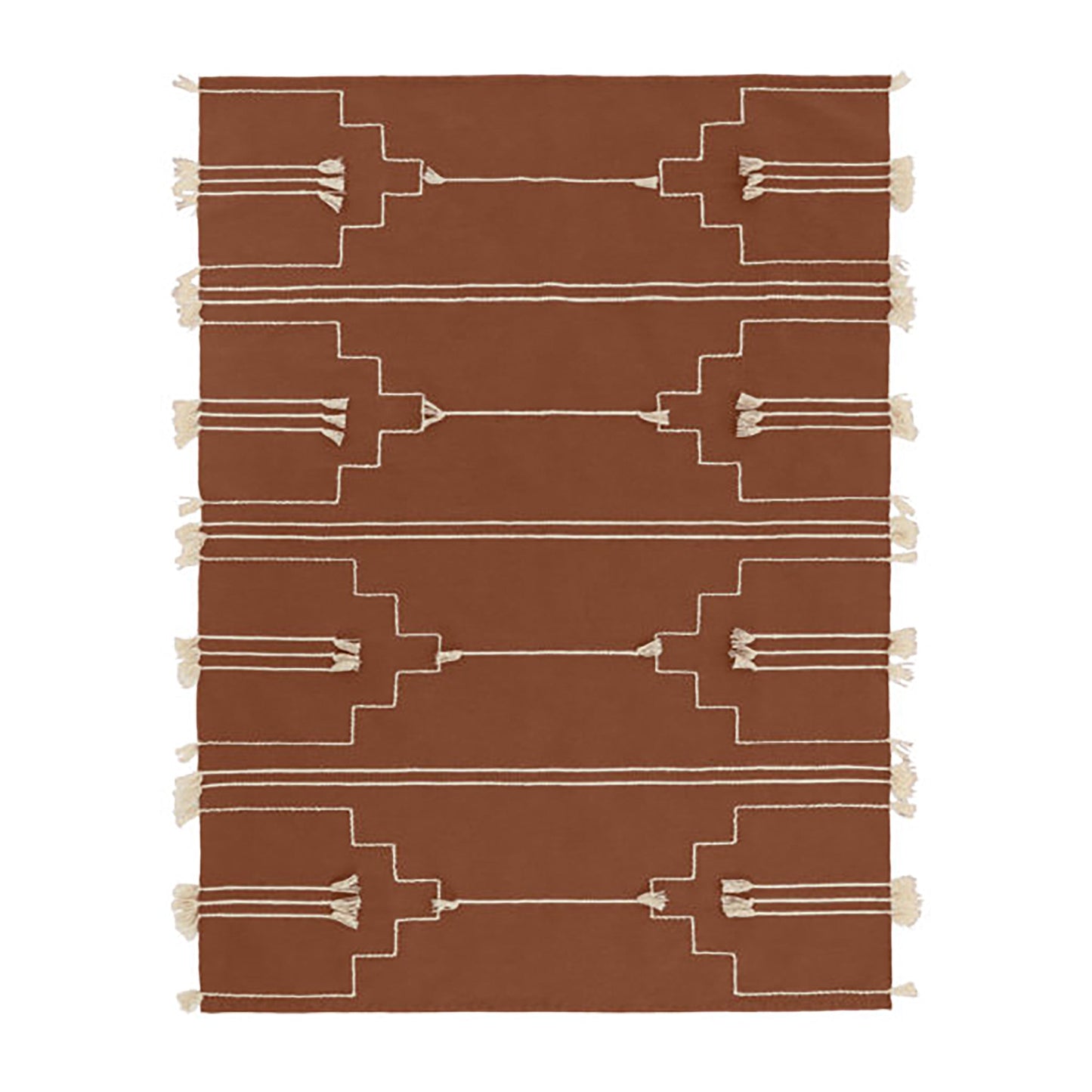 brown rug