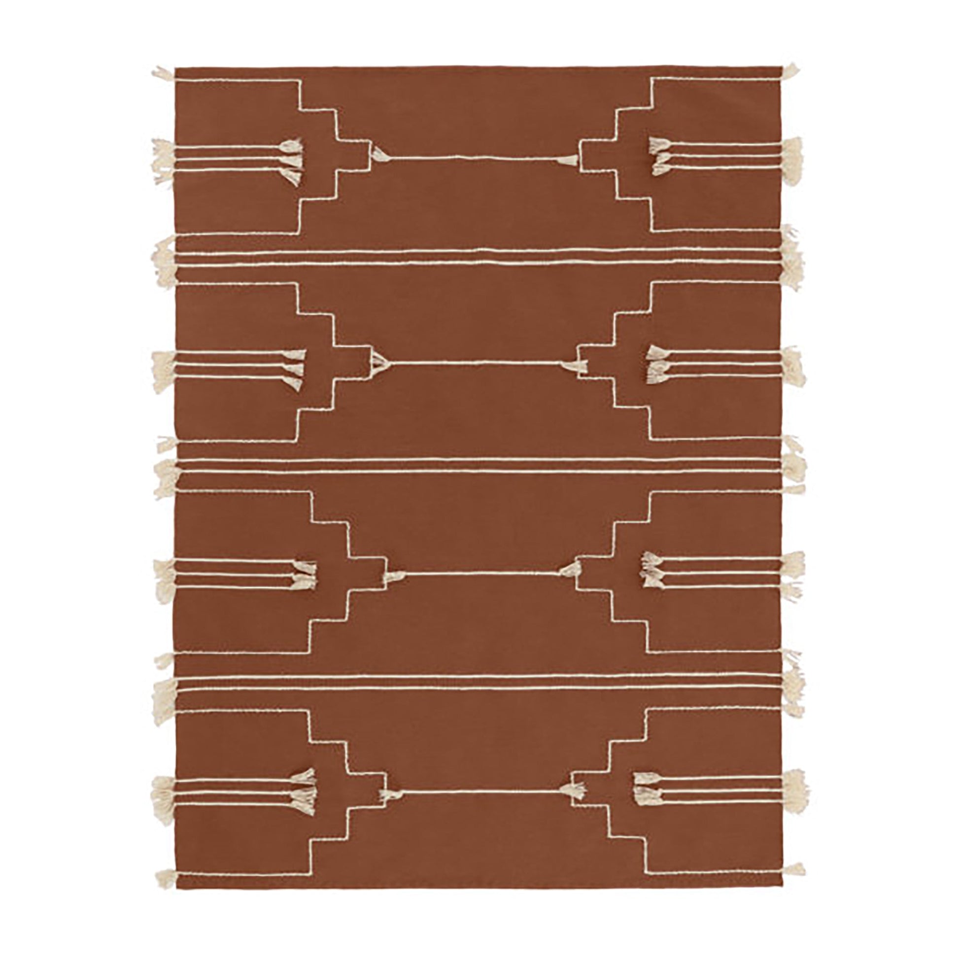 brown rug