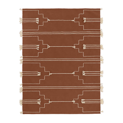 brown rug