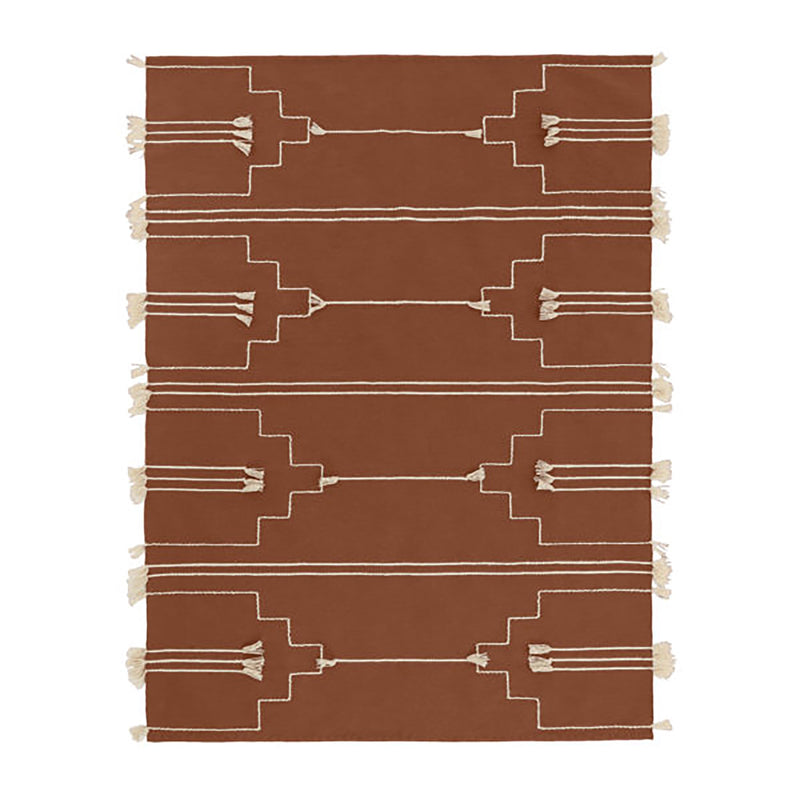brown rug