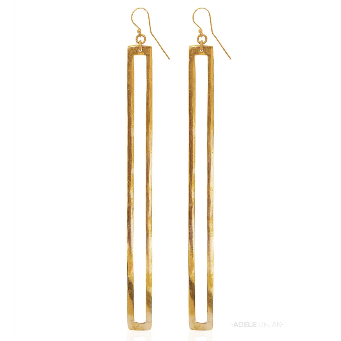Aode Brass Funky Earrings