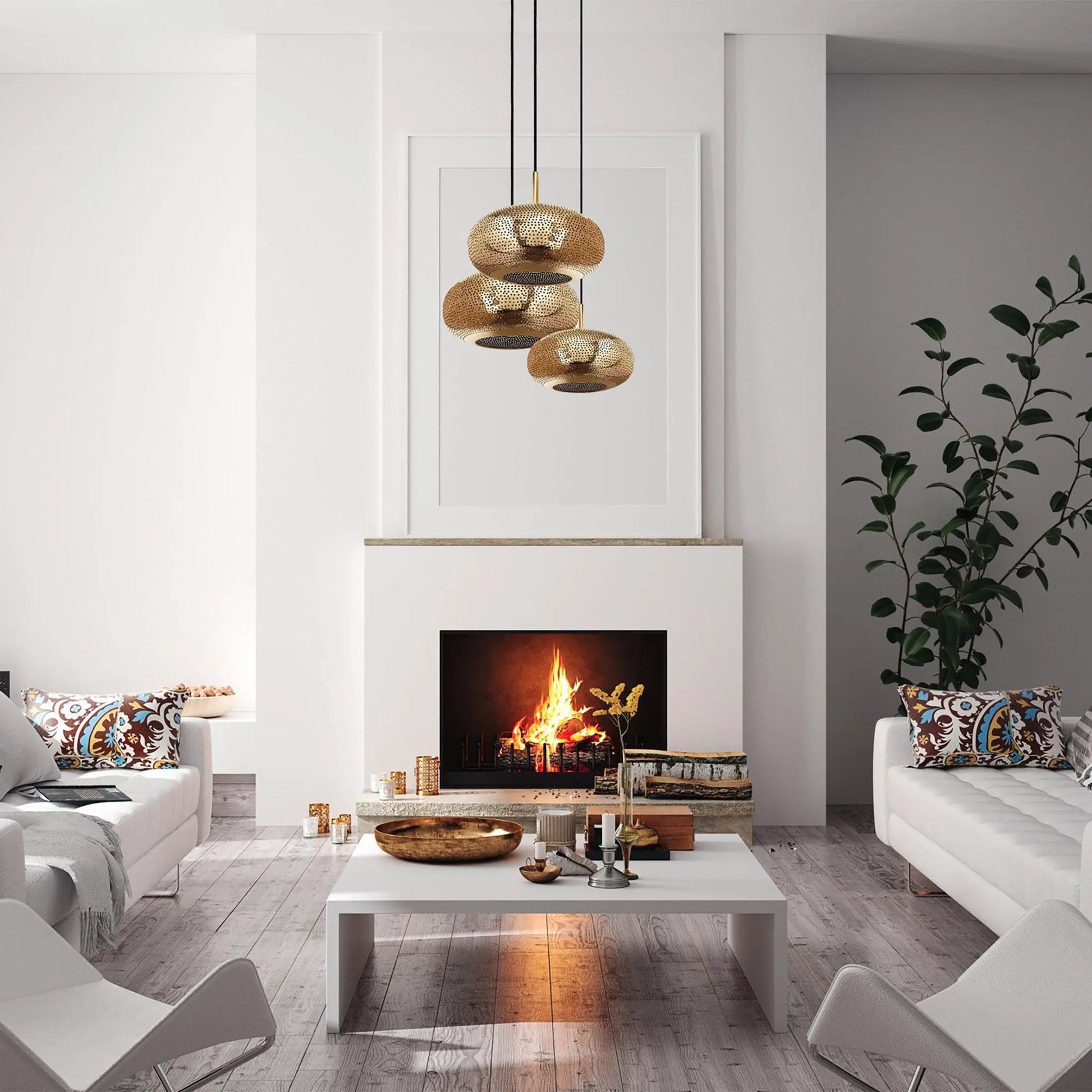 Lila Multi Light Pendant Lighting