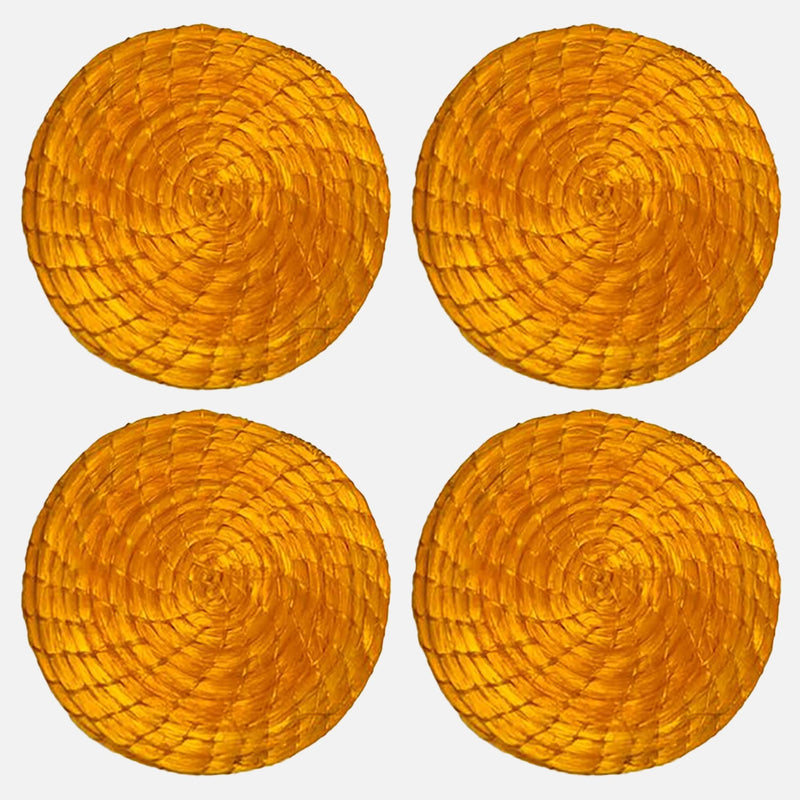 Mango Yellow Cool Coasters 4 Set