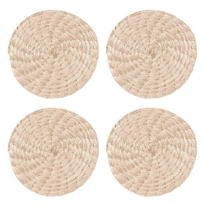 Natural Absorbent Drink Coasters 4 Set