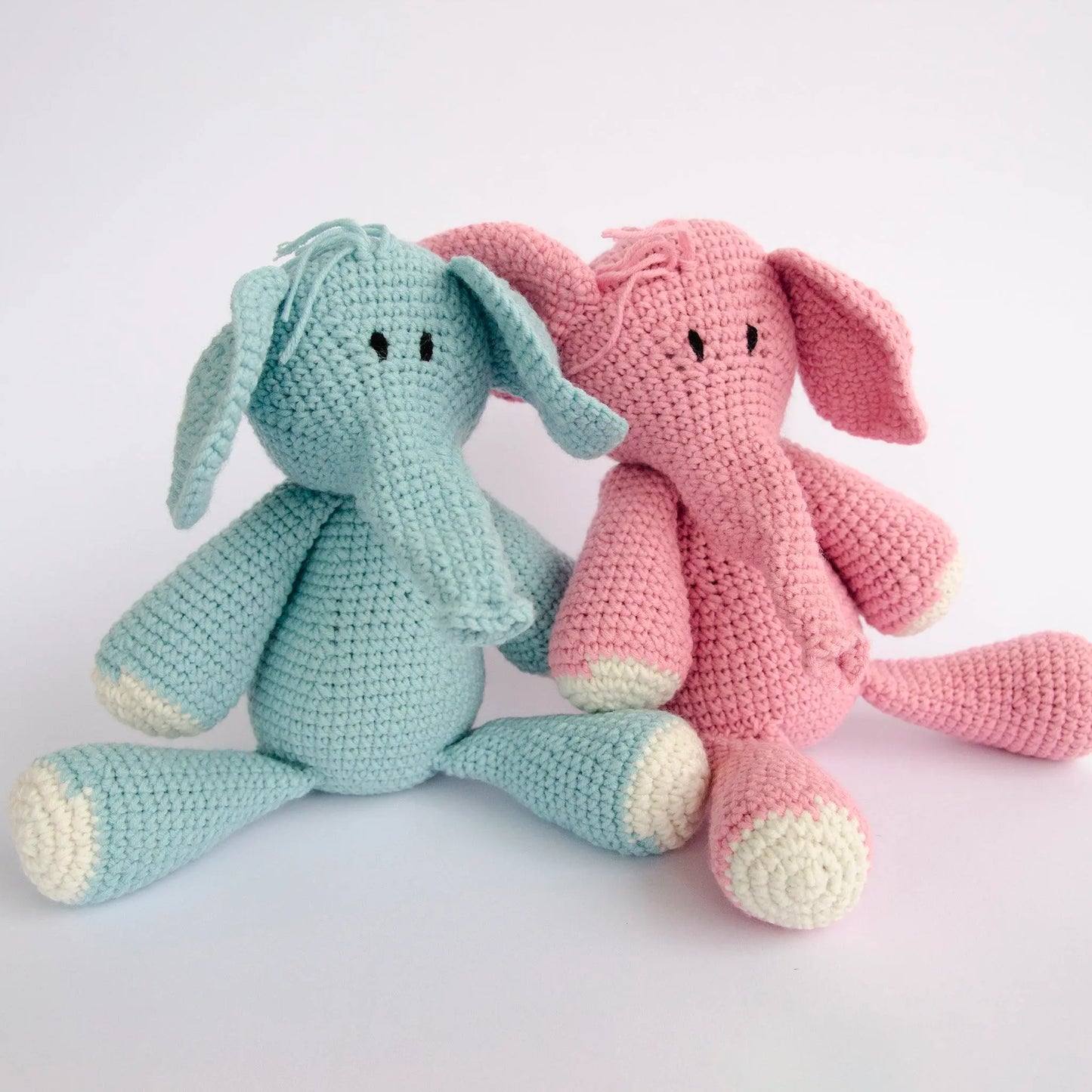 Ndlovu Pink Hand Crochet Elephant Toy