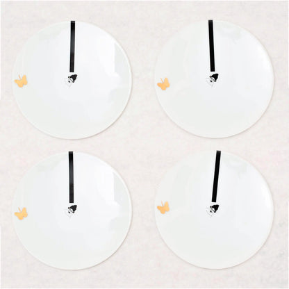 Nguka Dessert Plates Set 4