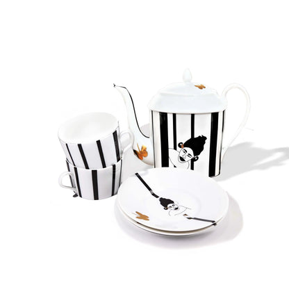 Nguka Limoges Tea Set 5 pc - 54kibo