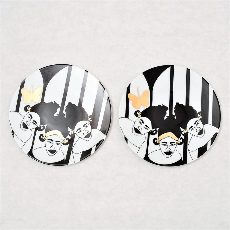 Nguka Salad Plate - 2 Set