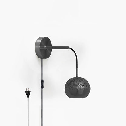 Nur Black Wall Sconce