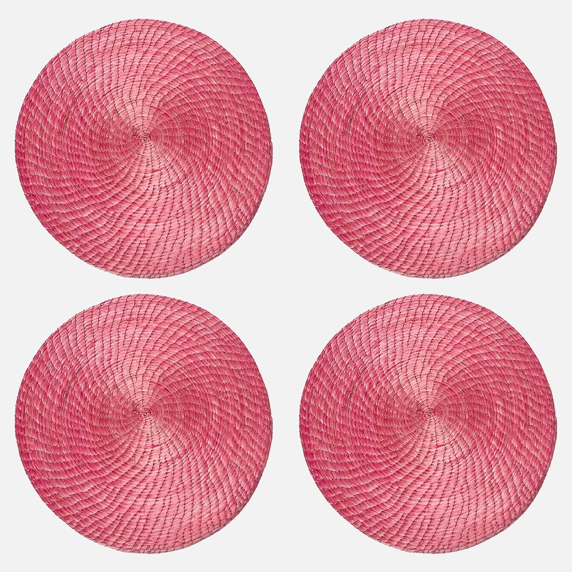 Pink Coastal Placemats 4 Set