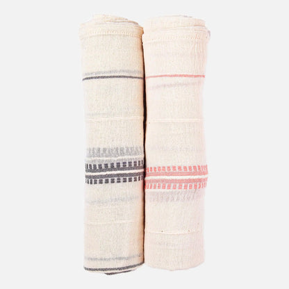Swaddle Set 2 - Lali Gray and Pink