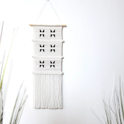 textured white wall art