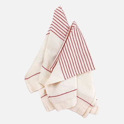 Abuna Decorative Kitchen Towels Set 2 Red - 54kibo
