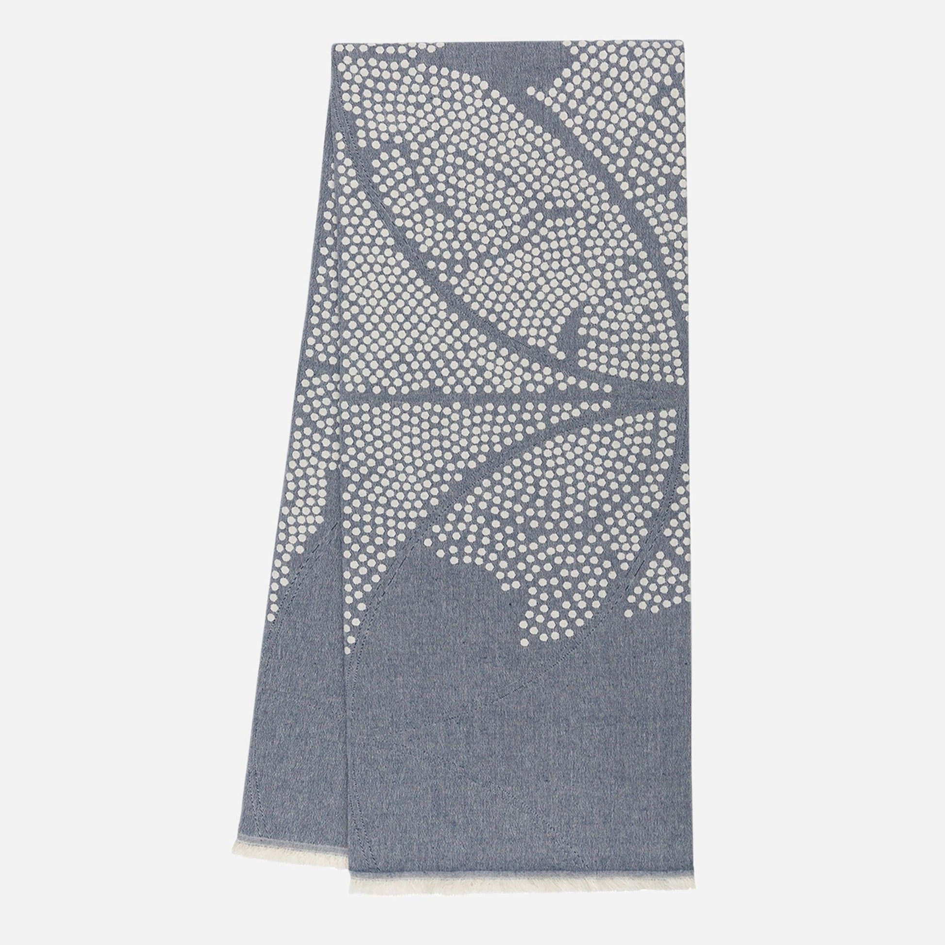 Atlas Blue Throw Blanket - 54kibo
