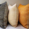 Nayali White Throw Pillow